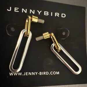Jenny Bird 2 tone earrings